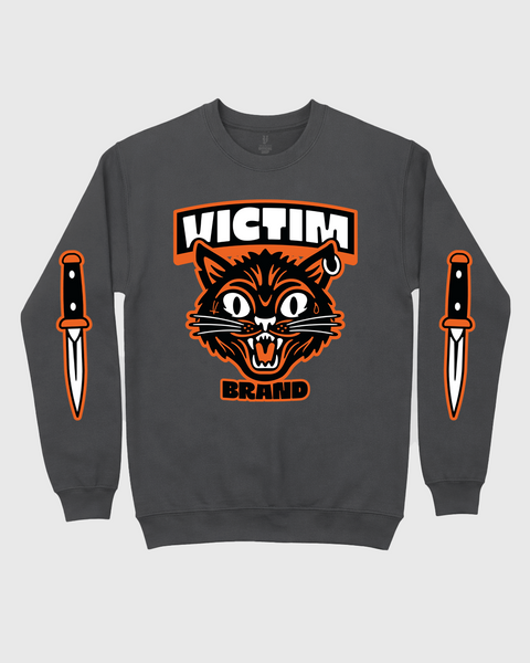 Crewneck · Black Cat