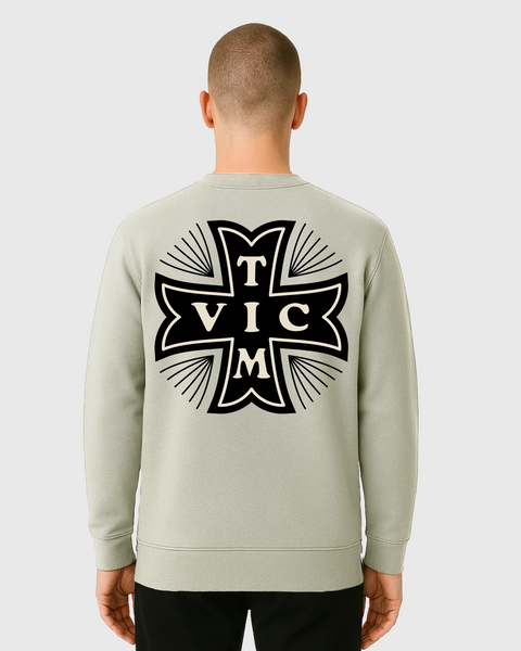 Crewneck · Victim Cross