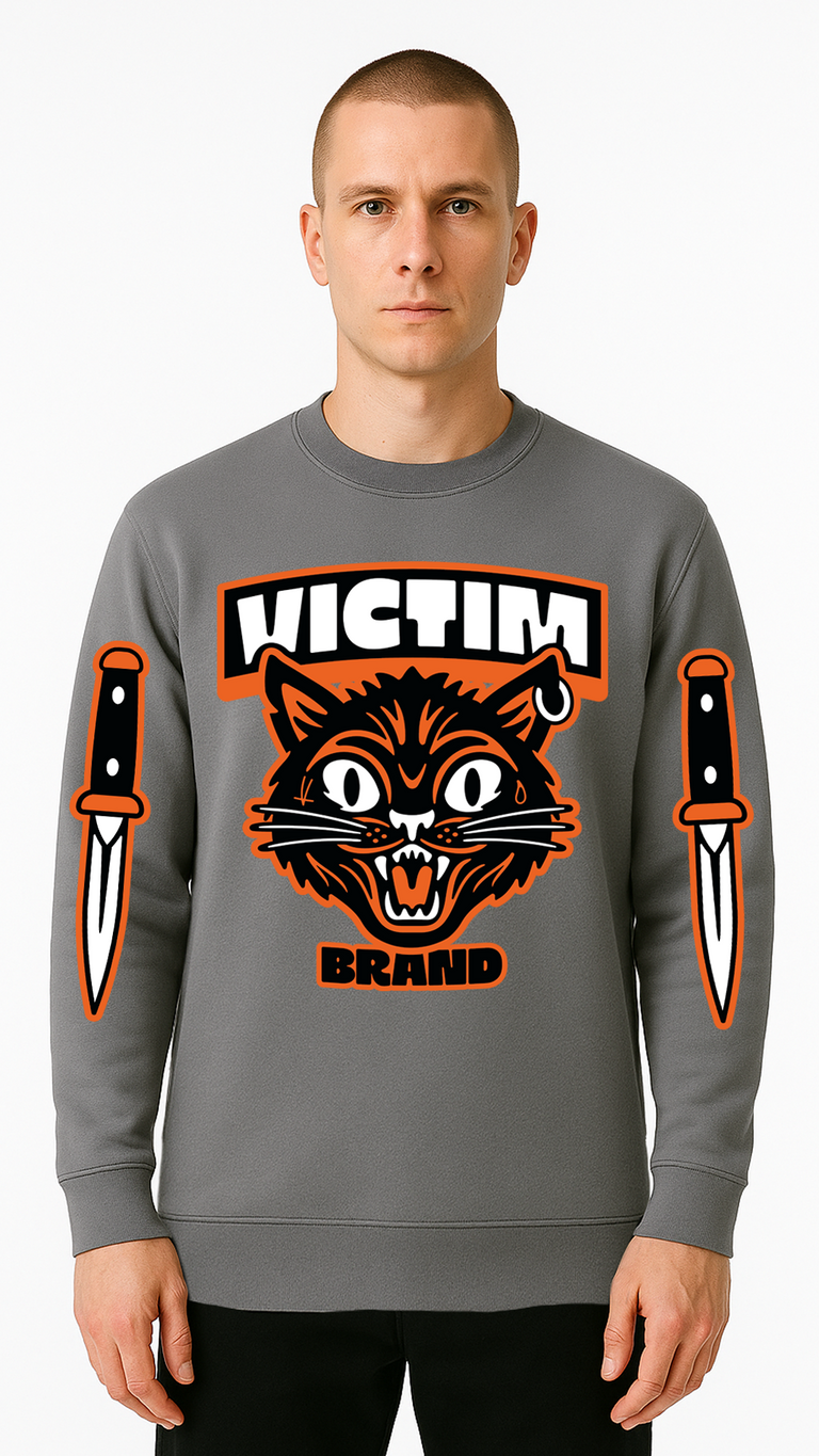 CREWNECK · BLACK CAT